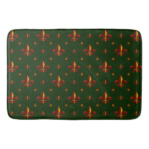 Fleur De Lis Bath Mat