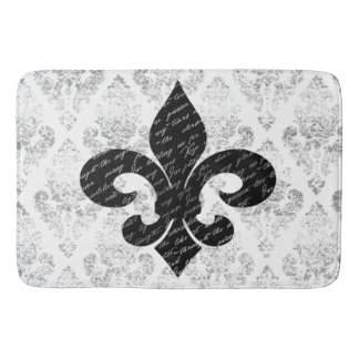 Fleur De Lis Bath Mat