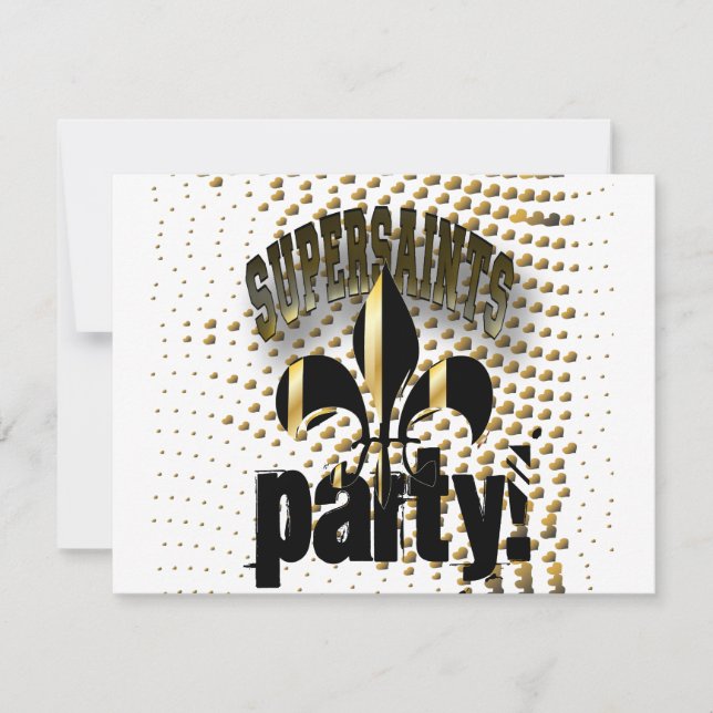 Fleur de Lis/black + gold (Front)