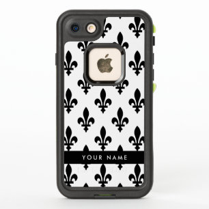 Fleur de Lis, Black on White, Black, Your Name