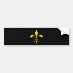 Fleur De Lis Bumper Sticker