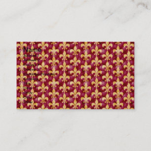 Fleur de Lis Business Card