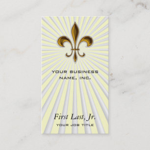 Fleur De Lis Business Card