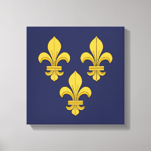 Fleur-de-lis Canvas Print