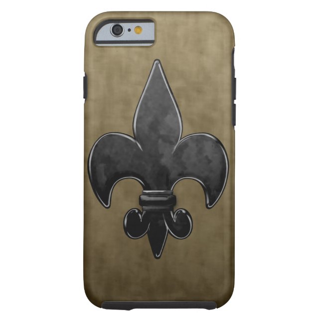 Fleur De Lis Case-Mate iPhone Case (Back)