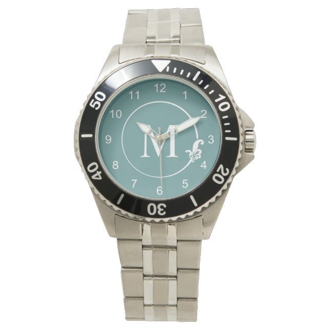 Fleur-de-Lis Circle Watch (Front)