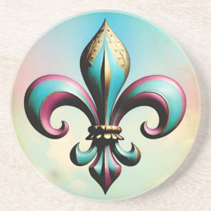 Fleur de lis Coaster, Catholic Coaster