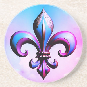 Fleur de lis Coaster, Catholic Coaster