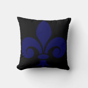 Fleur de lis cushion