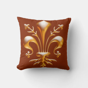 Fleur de Lis (de Lys) Cushion