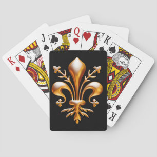 Fleur de Lis (de Lys) Playing Cards
