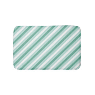 Fleur De Lis Delicate Pastel Mardi Gras Bath Mat