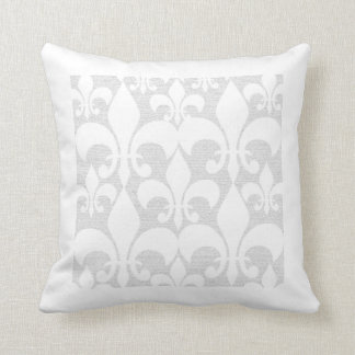Fleur-de-Lis Design Pillow