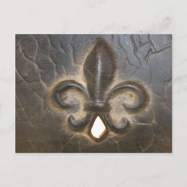 Fleur De Lis Design Postcard (Front)