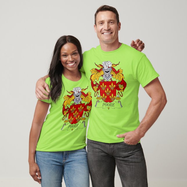 Fleur De Lis Family Crest T-Shirt (Unisex)