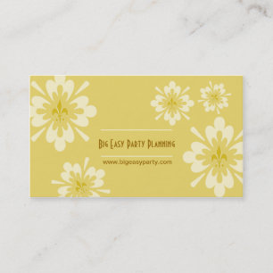 Fleur de Lis Flower Business Card
