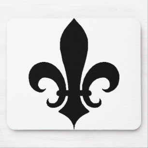 Fleur-de-Lis Flower of the Lilly Mouse Mat