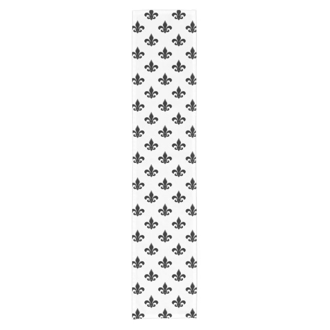 Fleur de Lis French Short Table Runner (Front)