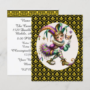 Fleur de Lis Invitation