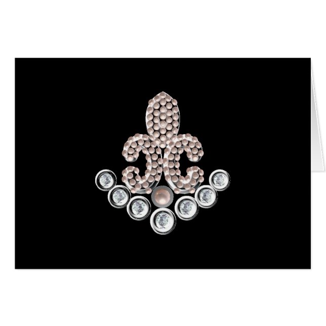 Fleur De Lis-jewelled (Front Horizontal)