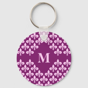 Fleur-De-Lis key chain, customize Ring