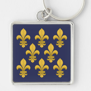 Fleur-de-lis Key Ring