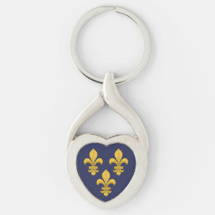 Fleur-de-lis Key Ring