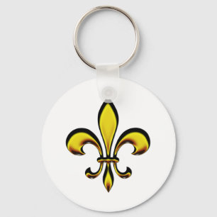 Fleur De Lis Key Ring