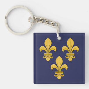 Fleur-de-lis Key Ring