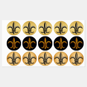 Fleur De Lis Lebels Labels