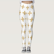 Fleur De Lis Leggings