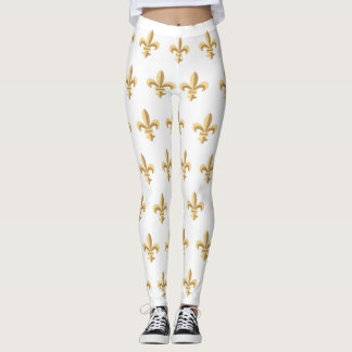 Fleur De Lis Leggings