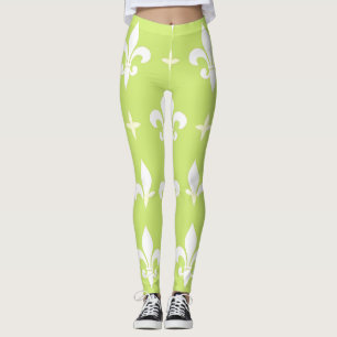 Fleur de Lis  Leggings