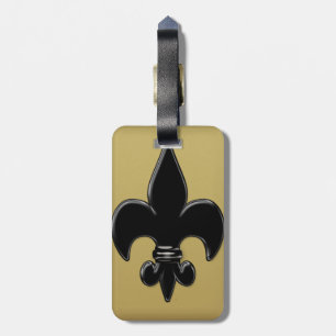 Fleur De Lis Luggage Tag