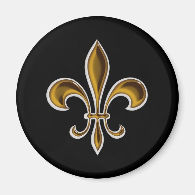 Fleur De Lis Magnet (Front)