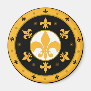 fleur de lis magnet