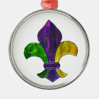 Fleur De Lis Mardi Gra add text
