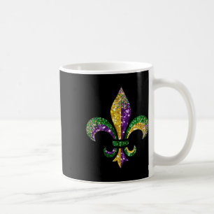 Fleur De Lis Mardi Gras Symbol Louisiana New Orlea Coffee Mug