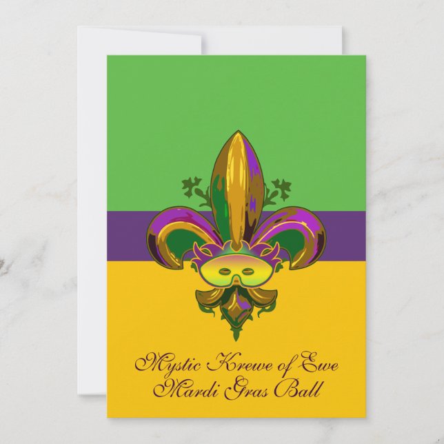 Fleur de lis Mask (Front)