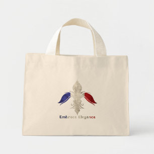  Fleur-de-Lis Mini Tote Bag
