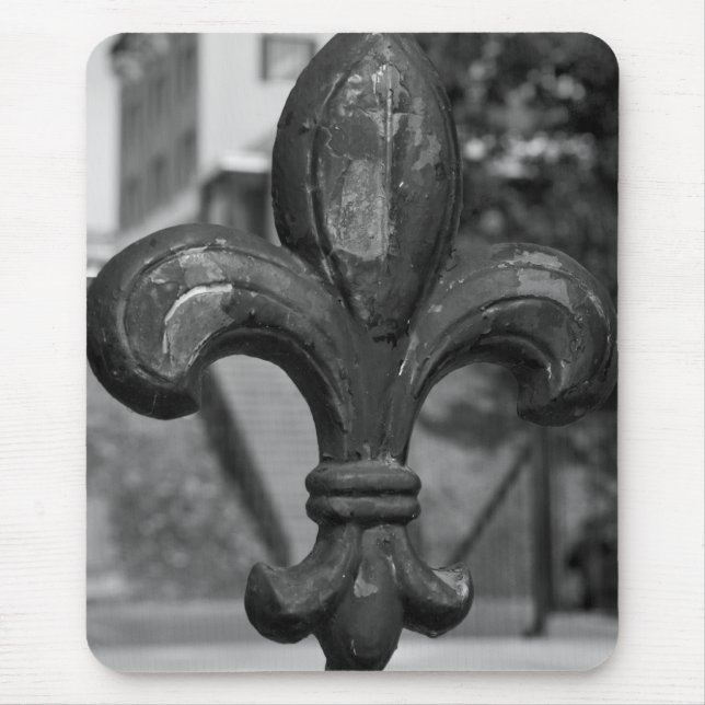 Fleur de lis mouse mat (Front)