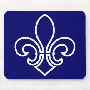 Fleur de Lis Mouse Mat