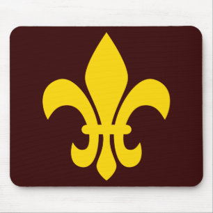 Fleur de Lis Mouse Mat
