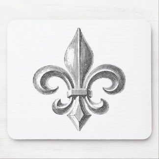 Fleur de Lis Mouse Mat