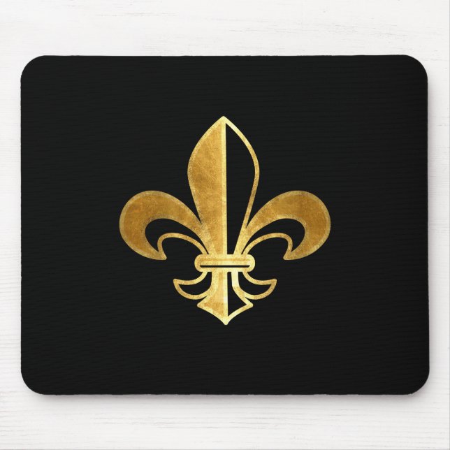 Fleur de lis. mouse mat (Front)
