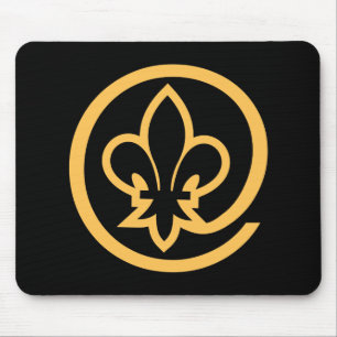 Fleur-de-lis Mouse Mat