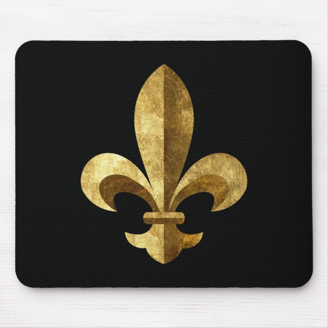 Fleur-de-lis Mouse Mat (Front)