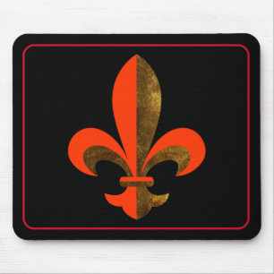 Fleur-de-lis Mouse Mat