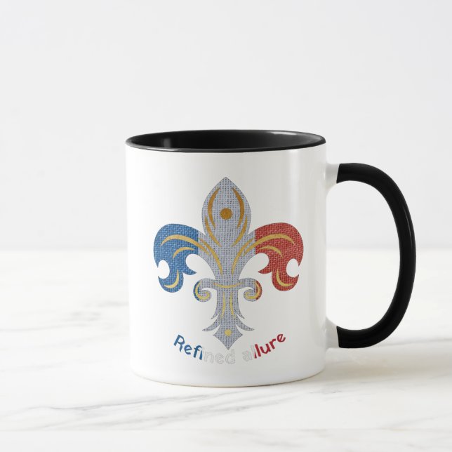 Fleur-de-lis Mug (Right)
