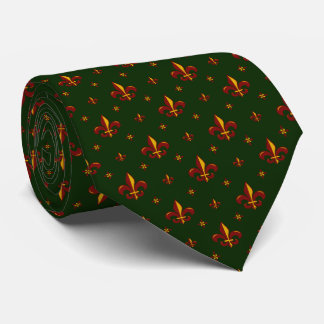 Fleur De Lis Neck Tie